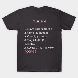 Iggy's To Do List T-Shirt